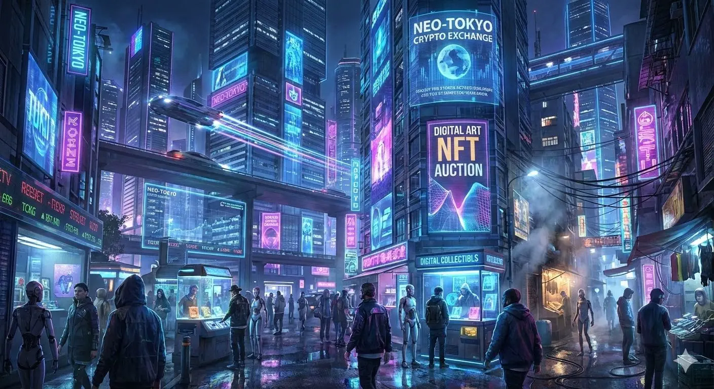 Tokyo Neon Protocol Cyberpunk 2026 Dunia Gelap Futuristik
